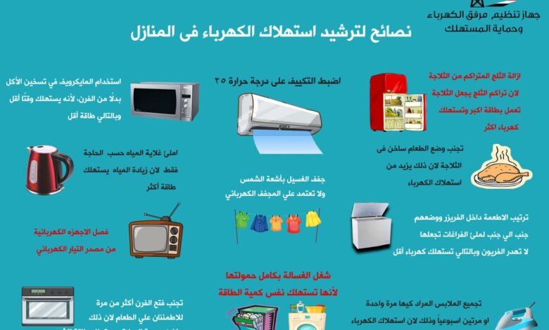 توفير الكهرباء