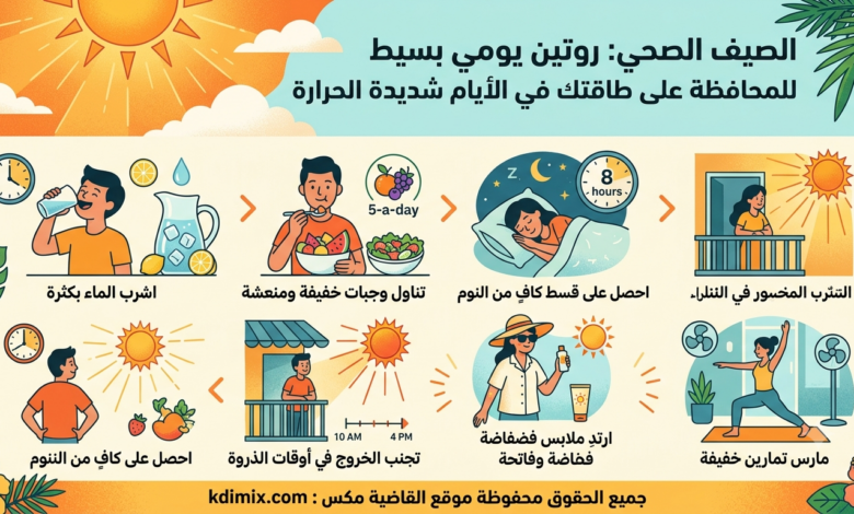الأيام شديدة الحرارة